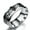 Black sliver, variant on Stainless Steel Dragon Ring Animal Zodiac Pattern Band European American Gift for Travel Birthday Celebration Ring Men