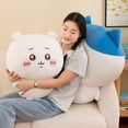 thumbnail image 4 of Muñeco chiikawa de dibujos animados de 20-80CM, muñeco chiikawa pequeño de ocho muñecos de peluche, almohada, regalo para niños,Kiyoshi,60 cm, 4 of 6