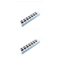 thumbnail image 3 of Concentrador USB Injueey Adaptador de expansión Funcional 7 puertos Lector de tarjetas Versión 2.0 Computadora portátil Multifuncional Negro, 3 of 6