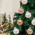 thumbnail image 4 of Fwttom 24pcs Christmas Ball Ornaments - 2.36" Christmas Ornaments for Xmas Tree, Shatterproof Christmas Tree Ornaments for Wedding Party Christmas Decorations, Holiday Gifts, 4 of 6