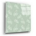 thumbnail image 2 of Epic Art 'Pure Robin Bird Floral Pattern Green Background' by Sabrina Balbuena, Acrylic Glass Wall Art, 36"x36", 2 of 8