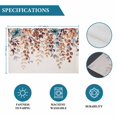 thumbnail image 6 of Orange Eucalyptus Leaves Placemats Set of 4, Botanical Fall Rustic Beige Placemats for Dining Table, Place Mats for Kitchen Tabletop, Waterproof Wipeable Dining Table Mats Set, 6 of 9