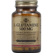 Solgar L-Glutamine 500 MG Capsules, 50 Ct