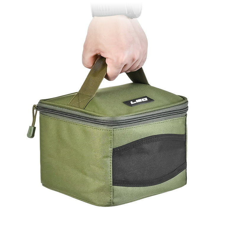 LEO Fishing Reel Storage Bag for Spinning Fishing Reels Fishing Tackle Gear  Carrying Case 