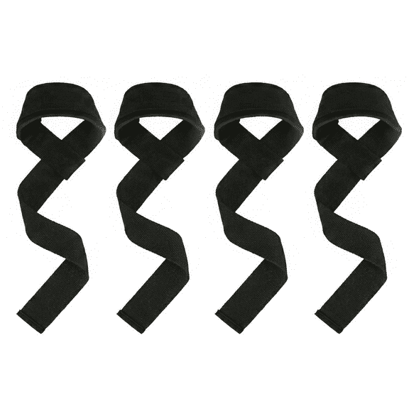 ROSEXIXI Lifting Straps 4Pack Padded Gym Straps Heavy Duty Powerlifting Wrist Support For Weights, Non Slip Weightlifting Grips For Deadlift Strength Training And Heavy Dumbbell Workouts