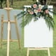 thumbnail image 5 of Fondo decorativo floral artificial Arreglo central multiusos para Rosado, 5 of 7