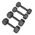 thumbnail image 1 of Set Mancuernas Hexagonales Tayga Par 5lb, 10lb, Pvc y acero color Camuflaje, 1 of 6