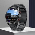 thumbnail image 1 of Reloj inteligente CUTICAT Reloj deportivo Ecg + ppg Hombre Mujer Pantalla completa Control de música táctil de ejercicios Podómetro acero negro, 1 of 8