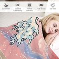 thumbnail image 3 of Orinice Wave Warm Lightweight Blanket Soft Fleece Blankets All Seasons Throw Blanket for Bed Couch Sofa Decor Cow Gifts 60x80in, 3 of 6