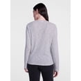 thumbnail image 4 of Scenario Women's Oversized Tee with Long Sleeves, Sizes XS-XXXL, 4 of 6