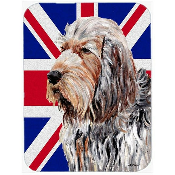 Carolines Treasures  Otterhound With English Union Jack British Flag Mouse Pad
