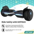 GOTRAX SRX PRO Bluetooth Hoverboard for Adult, 8.5" Offroad Tires Dual