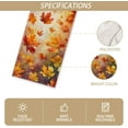 thumbnail image 2 of Maple Leaves Fall Table Runner,Autumn Thanksgiving Harvest Festival Farmhouse Decorations and Supplies for Home Kitchen Dining Room Table-13×72'''', 2 of 6