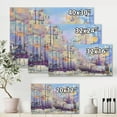 thumbnail image 4 of Designart ' Abstract Cityscape With Pastel ' Modern Canvas Wall Art Print, 4 of 4