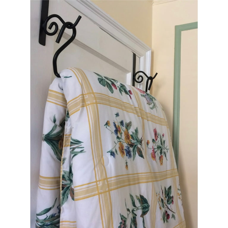 Over Door Hanger Rack for Quilts and Comforters 