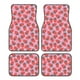 thumbnail image 1 of Fotbe Strawberry Juego de 4 Tapetes para Auto con Estampado – Alfombrillas de Goma Reforzada, Diseño Antideslizante, Protección para Todo el Año – Vehículos, Autos, Camionetas y SUVs, 1 of 7