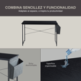 thumbnail image 4 of Escritorio Oficina Minimalista Con Bolsa De Almacenamiento, 4 of 7