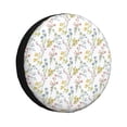 thumbnail image 2 of Balery Floral Tire Covers - Tough Tire Wheel Protector for Truck, SUV, Trailer, Camper, RV -17 inch, 2 of 8