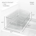 thumbnail image 4 of Contenedor para congelador YouCopia FreezeUp 15, sin BPA, nevera transparente, 4 of 7