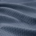 thumbnail image 4 of King Cotton Blankets, Soft Weave Blankets for All Seasons, Breathable Bed Blanket for Home, Blue, 4 of 6