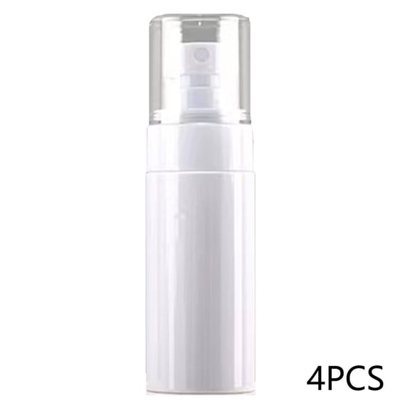 RAGUPEL 4 Pcs Travel Size Toiletries,Eco-Conscious Design Travel Toiletry Bottles,Leak-Proof Quick Refill Travel Size Bottles,80Ml,White