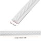 thumbnail image 2 of Uxcell 9.8Ft x 0.79" Peel and Stick Molding Trim for Walls, Flexible Mirror Molding Trim Self-Adhesive Wall Paneling Strip Wallpaper Border for DIY Floor Wall Baseboard, White, 2 of 7