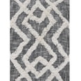 thumbnail image 6 of Laddha Home Designs Handwoven Diamond Cotton Throw Pillow Cover - 20" - Black and Cream, 6 of 9