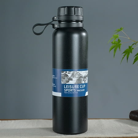 

1pc 304 Stainless Steel Travel Vacuum Cup Sports Bottle Vacuum Flask Water Bottle