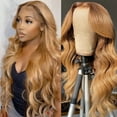 thumbnail image 1 of Peluca de Cabello Largo y Rizado para Mujer, Color Dorado, de Seda Resistente a Altas Temperaturas, para Europa y Estados Unidos | 65 Cm | 270 G | Halloween, Bodas, Fiestas, Navidad y Año Nuevo, 1 of 7