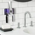 thumbnail image 4 of Huanglei Interesting Toothbrush Cup Holder Wall Mounted Couple Toothbrush Holder Smart Toothbrush Cup Toothpaste Storage Rack, 4 of 4
