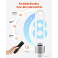 thumbnail image 4 of VEVOR 40" Oscillating Tower Fan 8H Timer 15.4ft/s High Velocity with Remote Control, 4 of 9
