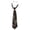 Coffee, variant on Punk Chain Tie Necktie for Women & Girls, Sweet Cool Cravate Pour Femme, Accessories for Back to School & Prom 1PC Pink