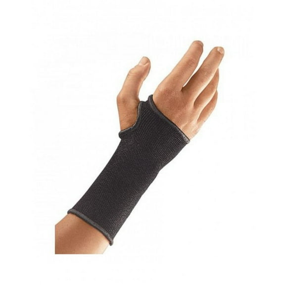 Mueller Elastic Wrist Support, Black, Large