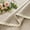 Khaki, variant on Inosoo Thick Faux linen Tablecloth, 60 inch Round TPU Waterproof & Oil Proof Wipe Clean Fabric Table Cover, Lake Bue