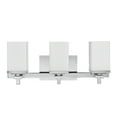 thumbnail image 2 of Globe Electric Modern 5-Piece Chrome Bathroom Set with 3-Light LED Vanity Light, 2 of 5