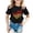 Black, variant on Girls Boys Heart German Flag Heart T-Shirt, Boys Fashion Heart Print Casual Crewneck Tee Soft Short Sleeve(White,2-3 Years)