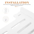 thumbnail image 2 of OUNONA Router Shelf Wall Mount -mounted Storage, 2 of 8