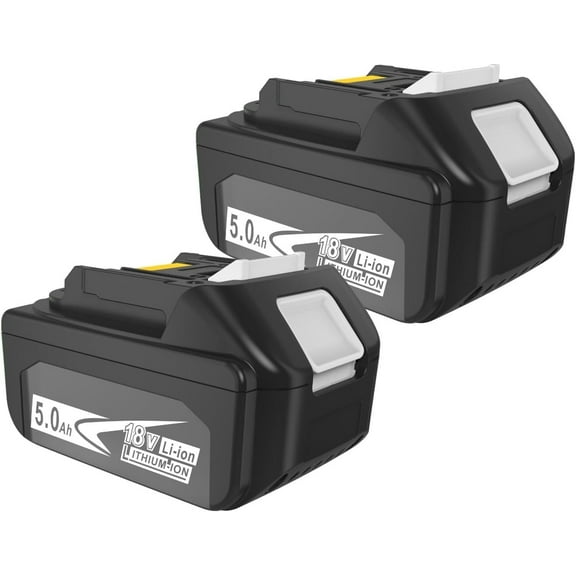 5.0Ah Replacement Battery for Makita 18V Batteries BL1830 BL1850 BL1860, Compatible with Makita 18V Lithium-Ion Cordless Power Tools and Chargers