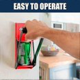 thumbnail image 4 of 16 oz. Metal Can Crusher, Heavy-Duty Wall-Mounted Smasher for Aluminum Seltzer, Soda, Beer Cans and Bottles for Recycling - Red-Good, 4 of 5