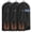 43inch-3 pack, variant on INCTUO 43" Travel Garment Bag with Accessories Zipper Pocket, Heavy Duty Suit Bag for Suits, Tuxedos, Dresses, Coats, 1 pack