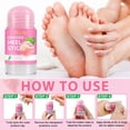 thumbnail image 6 of Cracked Heel Stick with 60% Urea(Peach Flavor), Repair Moisturizing Foot Care, Fast Absorbing, Non-Greasy for Dry, Rough Feet and Skin - 2PACK, 6 of 9