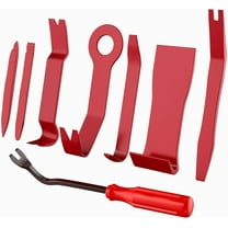 Nilight Auto Trim Removal Tool Set Red No-Scratch Pry Tool Kit for Car Audio 8-Piece