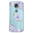 thumbnail image 1 of Funda Antigolpes para Moto E5 Plus InstaCase Flores Lila, 1 of 4