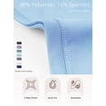 thumbnail image 3 of Cadmus Workout Tank Tops for Women UPF 50+ Quick Dry Cropped Sleeveless for Gym Running Pilates Exercise Summer,3 Pack, Blue/Purple/White, S, 3 of 8