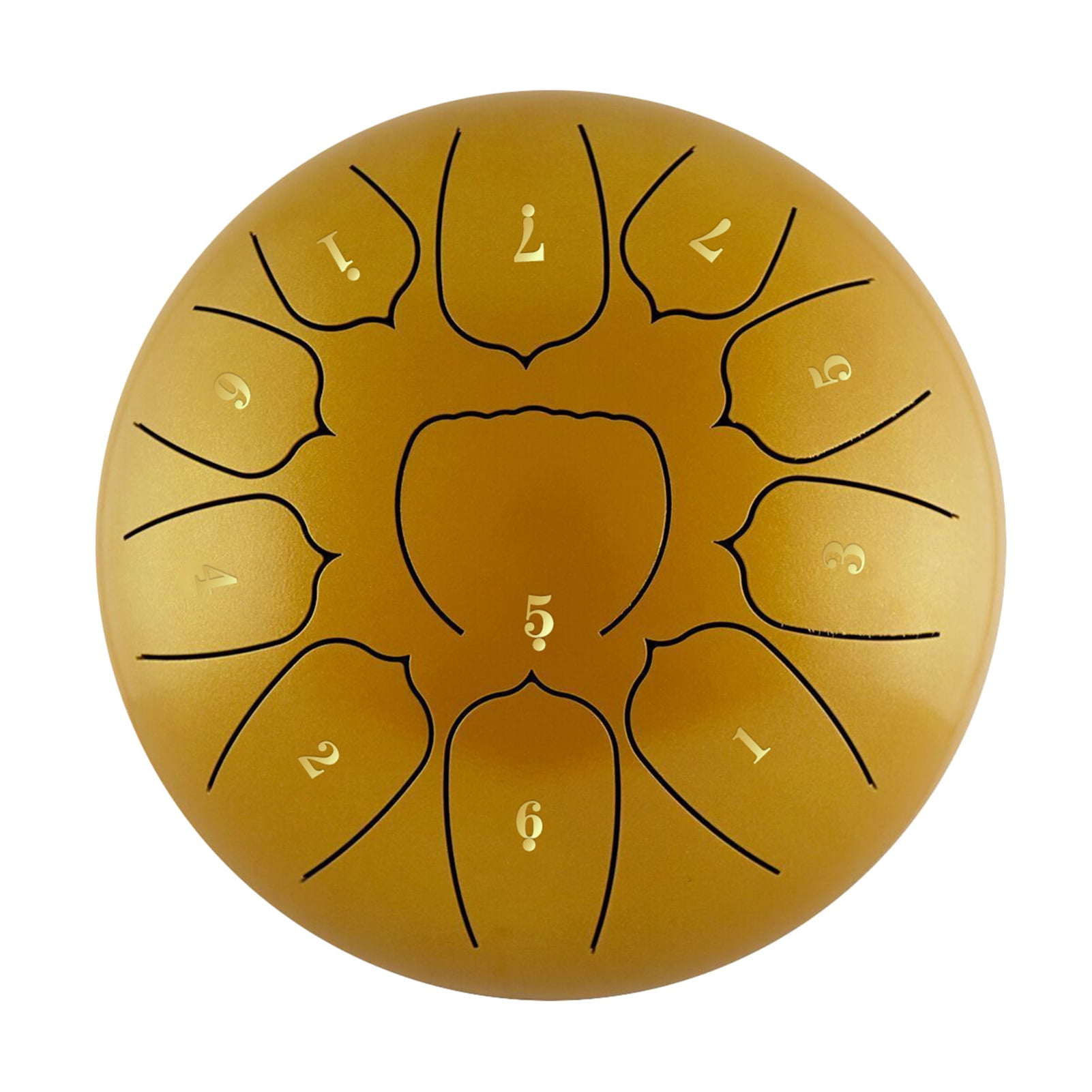 6 Inch Steel Tongue Drum 11 Notes Handpan Drum with Drum Mallet Finger