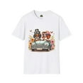 thumbnail image 3 of Wacky Dachshund pretty flowers t shirt, 3 of 11