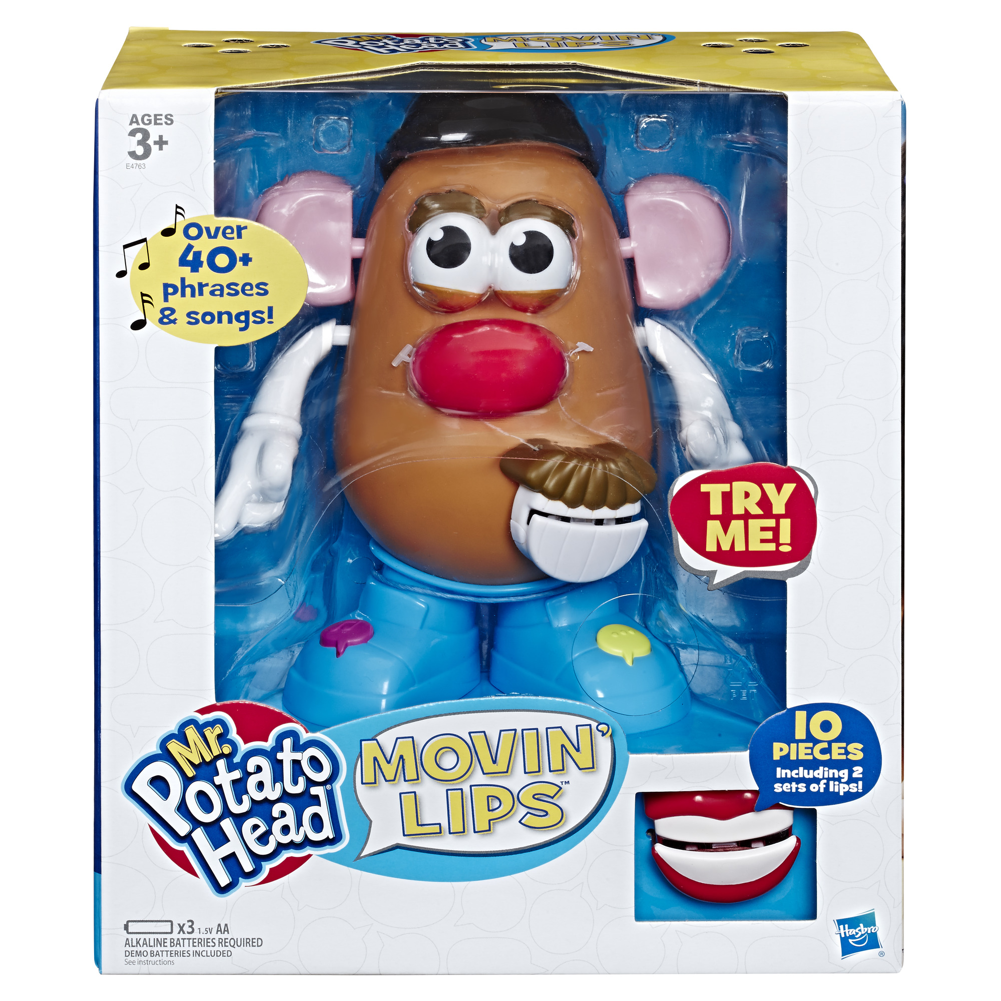 Mr. Potato Head Movin' Lips Electronic Interactive Talking Toy - image 2 of 14