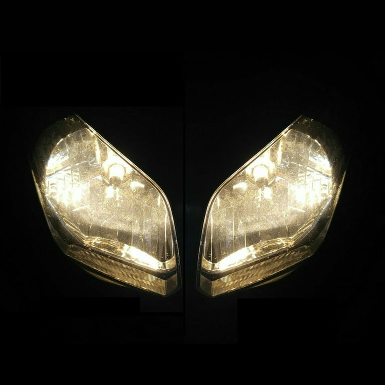 2X H15 LED 66SMD Fog Light Bulb Headlight Amber Car Daytime Running Driving  Lamp