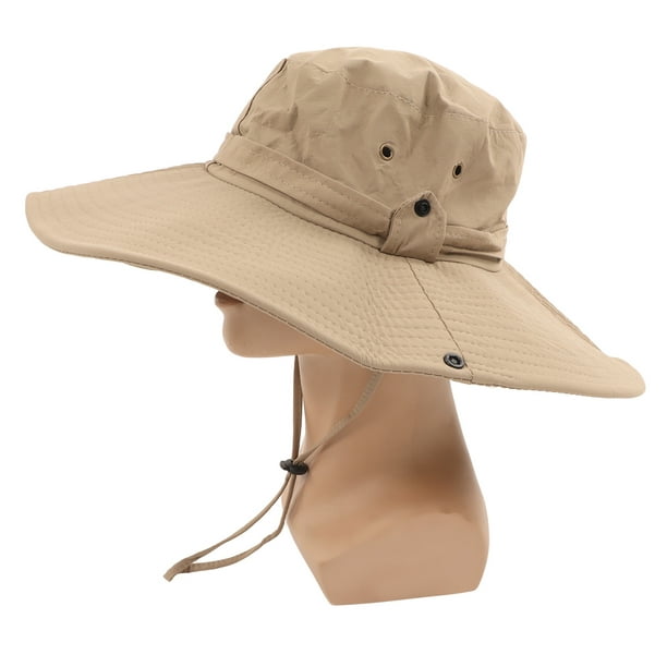BuyWeek Bucket Hat,Travel Bucket Hat,Fishing Hat Over UPF 50 Protection  Adjustable Waterproof Versatile Wide Brim Bucket Hat For Outdoor Fishing 