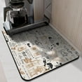 thumbnail image 3 of Coffee Mat 24inx18in,Coffee Bar Mat for Countertops,Absorbent Hide Stain Anti-Slip Coffee Bar Accessories Fit Under Coffee Machine Mat,Dish Drying mats for Kitchen, 3 of 5